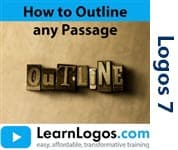 How to Outline any Passage