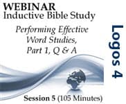 Inductive Bible Study, Part 05