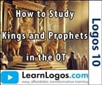 How to Study Kings and Prophets in the OT