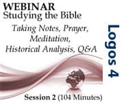 Studying the Bible, Part 02