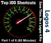 Logos 4 Top 100 Shortcuts - Part 1/6