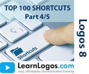 Logos 8 Top 100 Shortcuts, Part 4/5