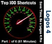 Logos 4 Top 100 Shortcuts - Part 2/6
