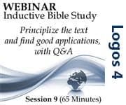Inductive Bible Study, Part 09