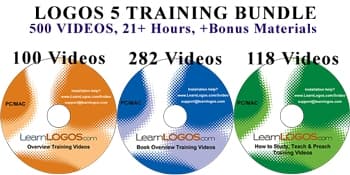 LOGOS 5 - DVD AND DOWNLOAD BUNDLE: Overview and Best Practices