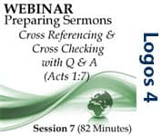 Preparing Sermons, Part 07