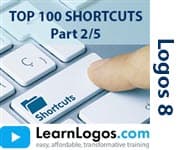 Logos 8 Top 100 Shortcuts, Part 2/5